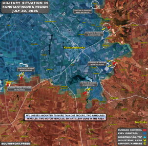 Military Situation In Ukraine On July 22, 2025 (Map Update)