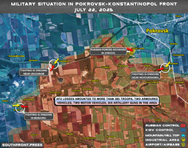 Military Situation In Ukraine On July 22, 2025 (Map Update)