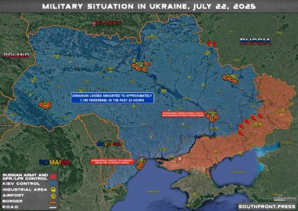 Military Situation In Ukraine On July 22, 2025 (Map Update)