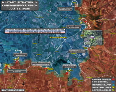 Military Situation In Ukraine On July 23, 2025 (Map Update)
