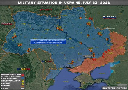 Military Situation In Ukraine On July 23, 2025 (Map Update)