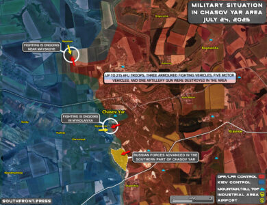 Military Situation In Ukraine On July 24, 2025 (Map Update)