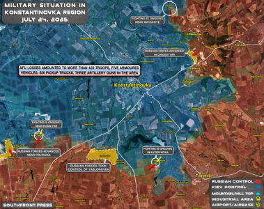 Military Situation In Ukraine On July 24, 2025 (Map Update)