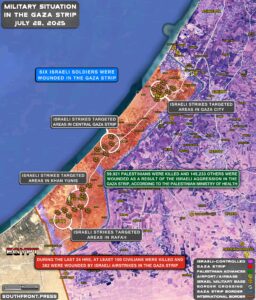 Military Situation In Gaza Strip On July 28, 2025 (Map Update) Military Situation In Gaza Strip On July 28, 2025 (Map Update)