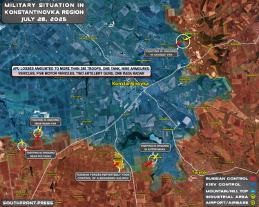 Military Situation In Ukraine On July 28, 2025 (Map Update)