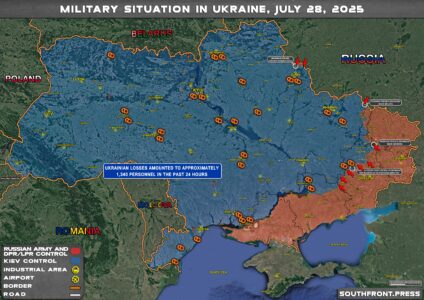 Military Situation In Ukraine On July 28, 2025 (Map Update)