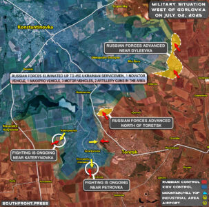 Military Situation In Ukraine On July 2, 2025 (Map Update)