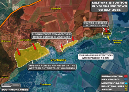 Military Situation In Ukraine On July 2, 2025 (Map Update)