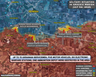 Military Situation In Ukraine On July 2, 2025 (Map Update)