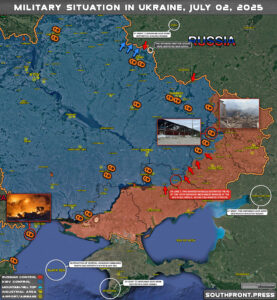 Military Situation In Ukraine On July 2, 2025 (Map Update)