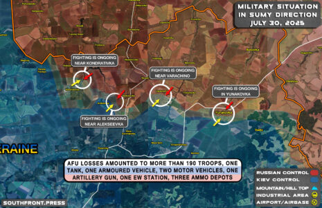 Military Situation In Ukraine On July 30, 2025 (Map Update)