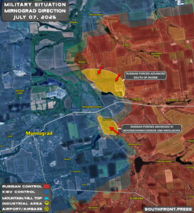 Military Situation In Ukraine On July 7, 2025 (Map Update)