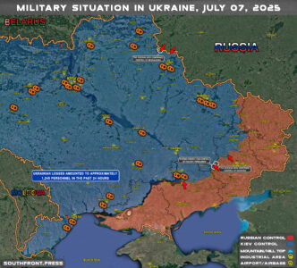 Military Situation In Ukraine On July 7, 2025 (Map Update)