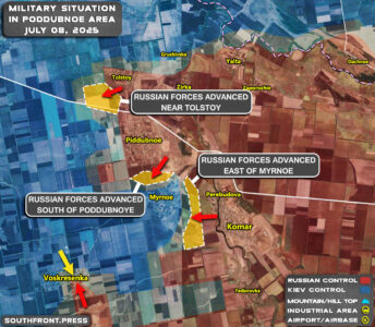 Military Situation In Ukraine On July 8, 2025 (Map Update)