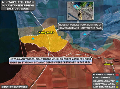 Military Situation In Ukraine On July 8, 2025 (Map Update)