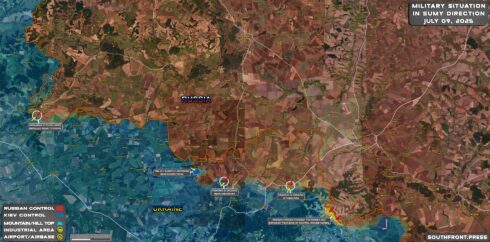 Military Situation In Ukraine On July 9, 2025 (Map Update)