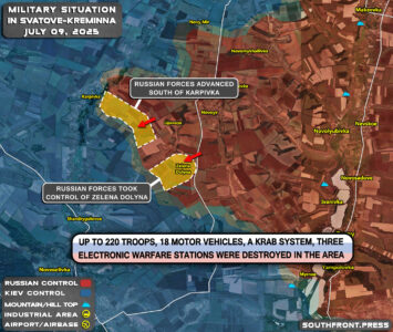 Military Situation In Ukraine On July 9, 2025 (Map Update)