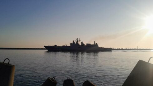 Russia Hands Over Stealth Guided Missile Frigate To India (Video)