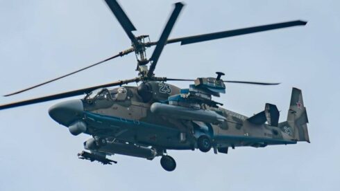 Russia’s Ka-52M Attack Helicopter Appears In ‘Drone-Buster’ Configuration