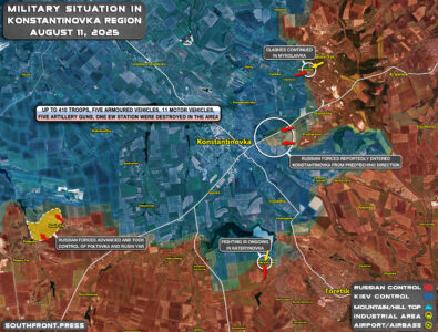 Military Situation In Ukraine On August 11, 2025 (Map Update)