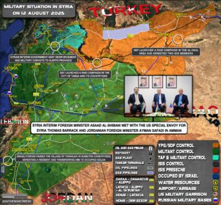 Military Situation In Syria On August 12, 2025 (Map Update)
