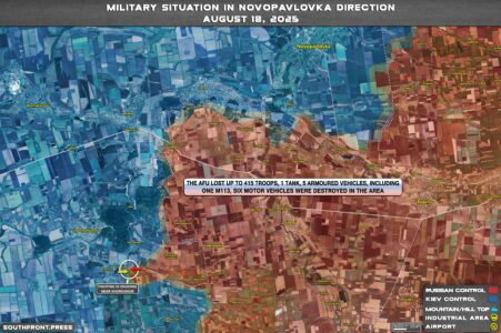 Military Situation In Ukraine On August 18, 2025 (Map Update)