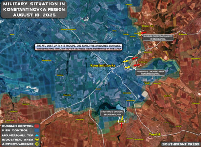Military Situation In Ukraine On August 18, 2025 (Map Update)
