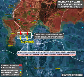 Military Situation In Ukraine On August 18, 2025 (Map Update)