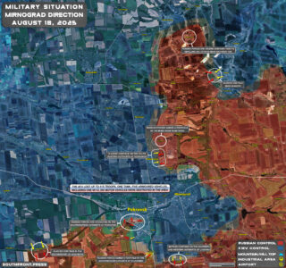 Military Situation In Ukraine On August 18, 2025 (Map Update)