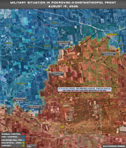 Military Situation In Ukraine On August 19, 2025 (Map Update)
