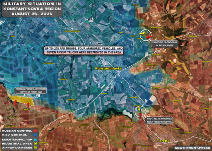 Military Situation In Ukraine On August 25, 2025 (Map Update)