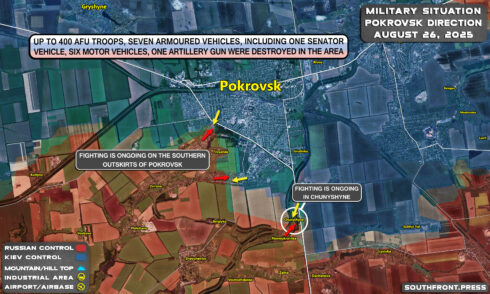 Military Situation In Ukraine On August 26, 2025 (Map Update)