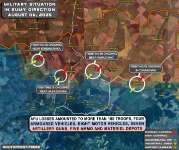 Military Situation In Ukraine On August 6, 2025 (Map Update)