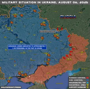 Military Situation In Ukraine On August 6, 2025 (Map Update)