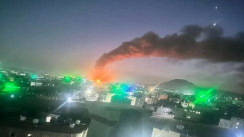 Israeli Navy Attacks Power Plant Near Yemen’s Sanaa (Photos)