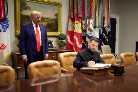 “All The King's Men”: Zelensky And His Minders On The Carpet For A White House Marathon