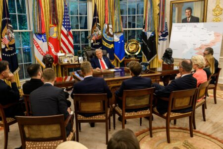 “All The King's Men”: Zelensky And His Minders On The Carpet For A White House Marathon