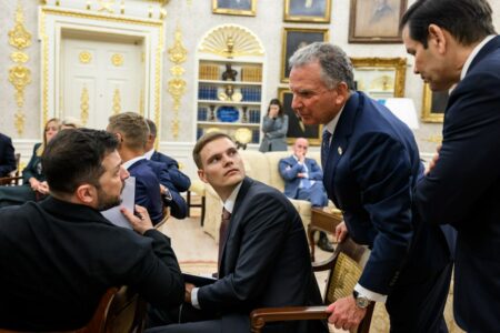 “All The King's Men”: Zelensky And His Minders On The Carpet For A White House Marathon