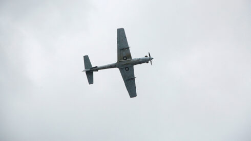 Lebanese Warplane Conducted Patrol Over Syria Following Threats