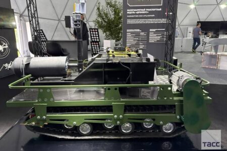 Russia Developed Fiber-Optic Drone Launch Unmanned Vehicle (Photos)