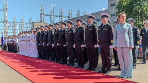 Russia Launches Improved Project 22350 Frigate (Photos)