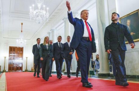 “All The King's Men”: Zelensky And His Minders On The Carpet For A White House Marathon
