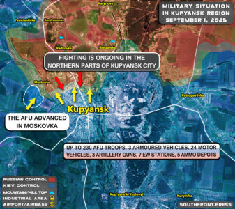 Military Situation In Ukraine On September 1, 2025 (Map Update)