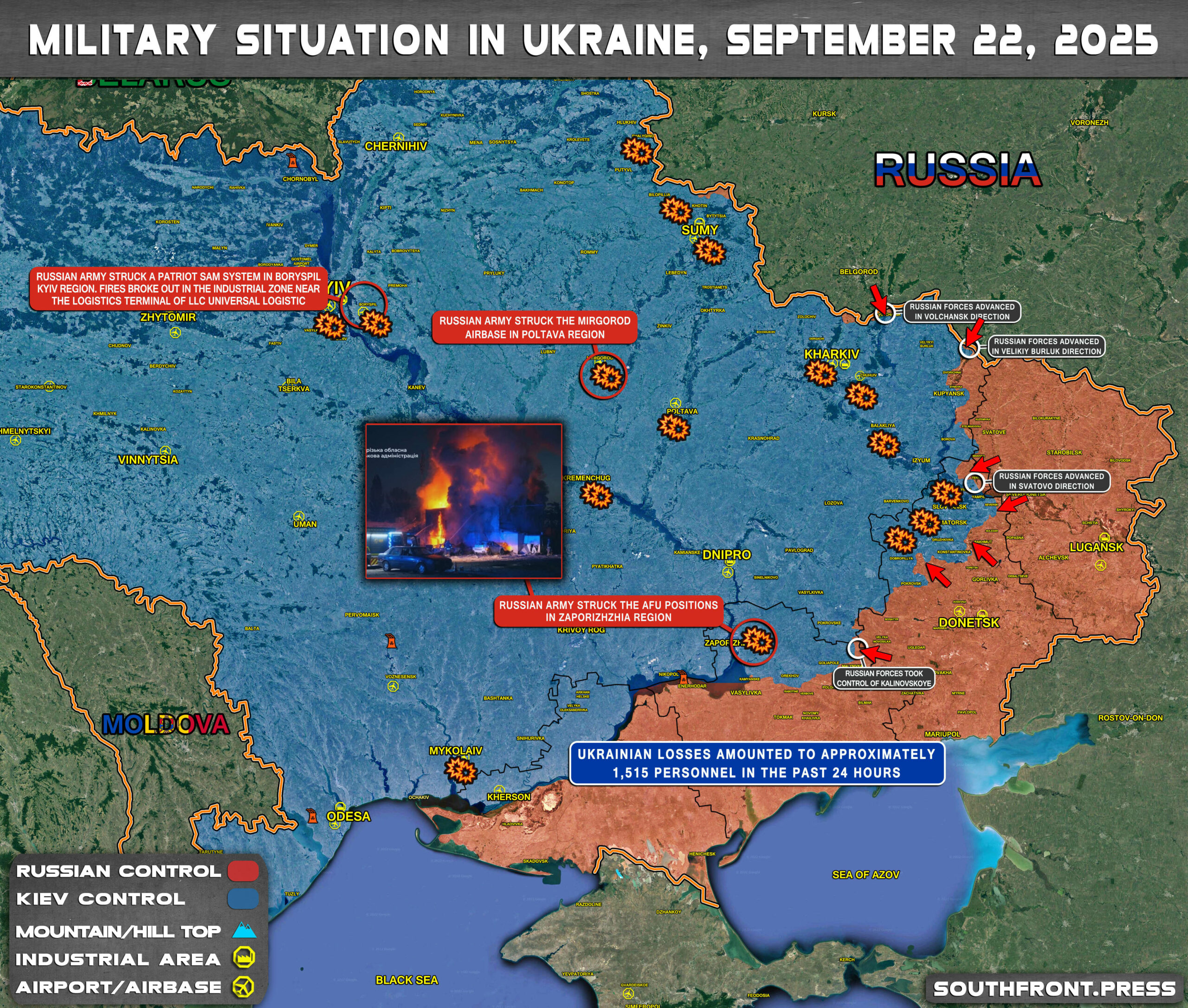 Military Situation In Ukraine On September 22, 2025 (Maps Update) Military Situation In Ukraine On September 22, 2025 (Maps Update)