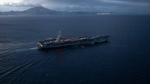 Following Mass Deployment Of Tankers, U.S. Largest Carrier Approaches Middle East